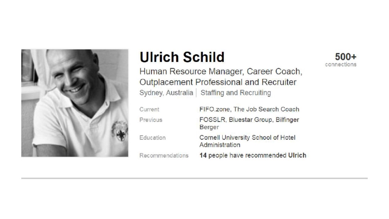 ulrich schild LinkedIn profile